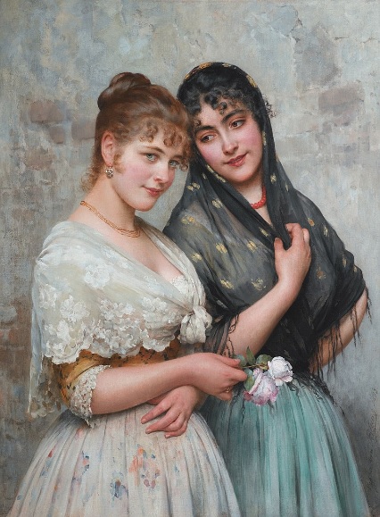 WesternOpus's tweet image. Due Donne Veneziane (Two Venetian Women).
Eugene de Blaas, 1898 AD.
#art #classicism #eugene #deBlaas