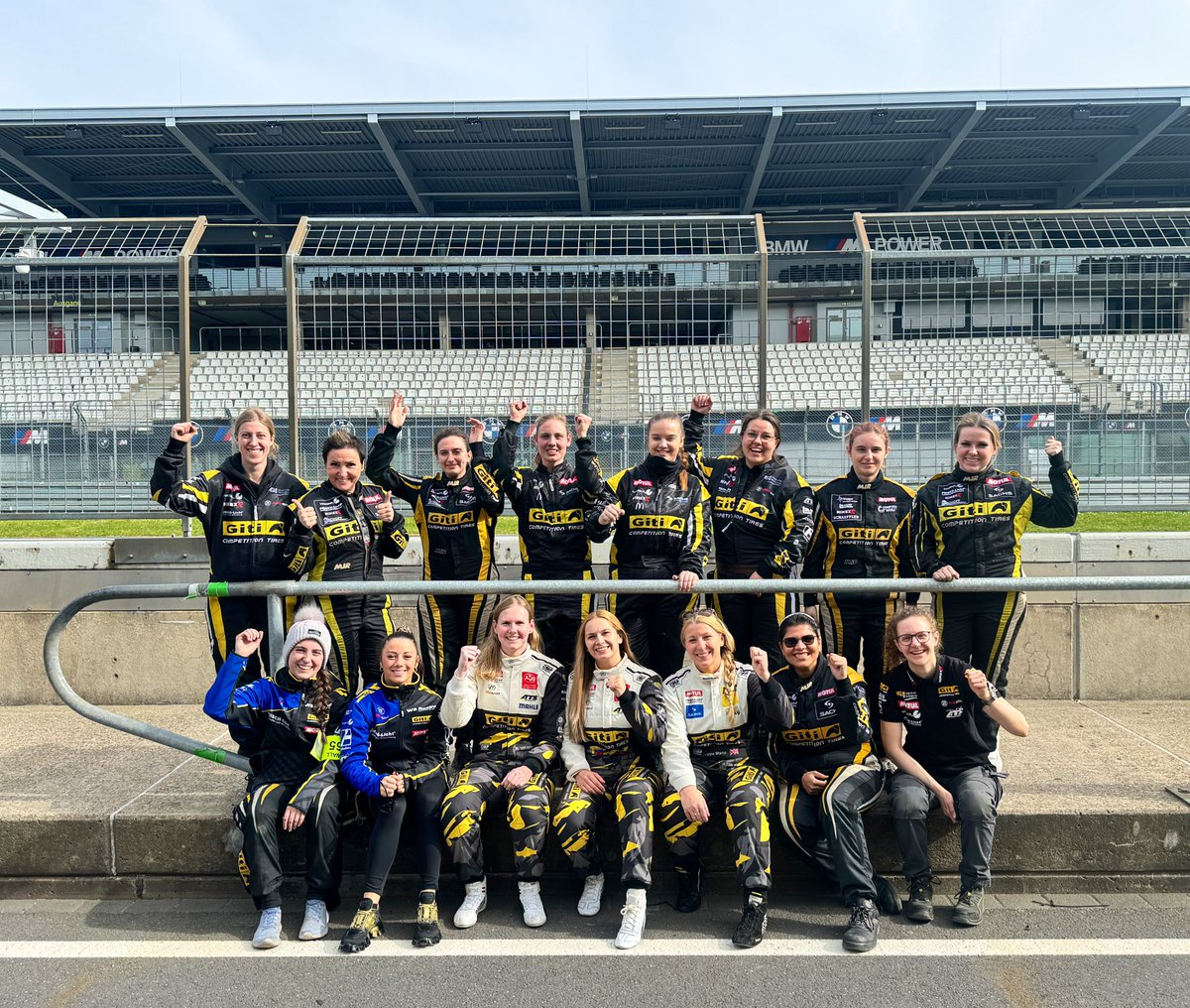 P2 in our class - SP8T, and P4 overall for all the #GT4 cars! 👏🏻👏🏻👏🏻 This is our best result so far overall with the @GirlsOnlyReady1 squad! 😎 #GitiTire #GitiRacing #WomenInMotorsport