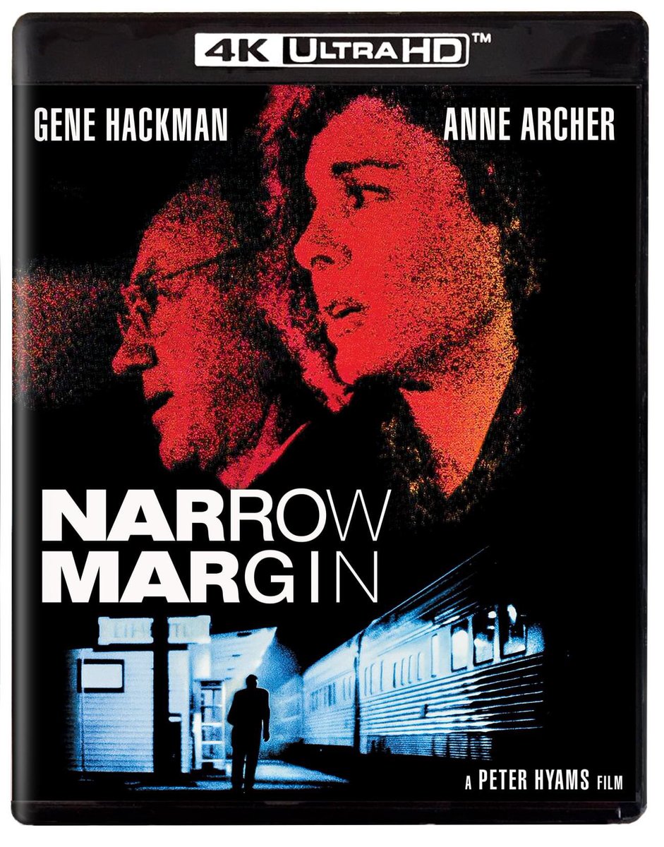 Coming June 11th on 4K UHD from @KLStudioClassic SDR UHD Master by StudioCanal – From a 4K Scan of the 35mm Original Camera Negative! Narrow Margin (1990) DISC 1 (4KUHD): • Audio Commentary by Cinematographer/Screenwriter/Director Peter Hyams • Audio Commentary by Film…