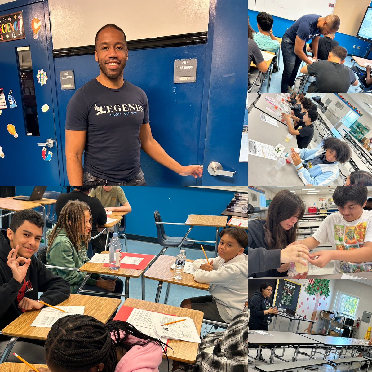 Saturday Science Camp was a blast! Thank you to Clifton Saurel & @MsJosephR1 from @FlhsOfficial for giving our students test taking strategies. Thank you to our aspiring leader @FDeLeon05 for leading camp! @JRickardsMiddle @Rickards_JEG @BCPSNorthRegion