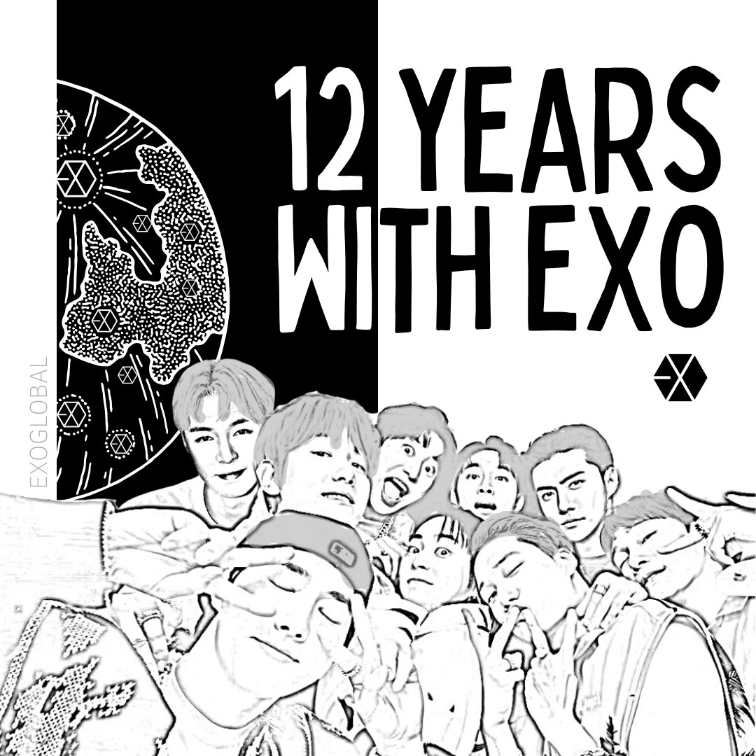 EXOGlobal's tweet photo. It wasn't always a flowery path, continents diverge and we're sometimes apart from each other. But no matter how the seasons change, the stars would always align as we are One.

✿ 12 YEARS ON EXO PLANET
#WithEXOForLife
#12YearsWithEXO
#EXO12thAnniversary
@weareoneEXO https://t.co/QidZQmOCQ7