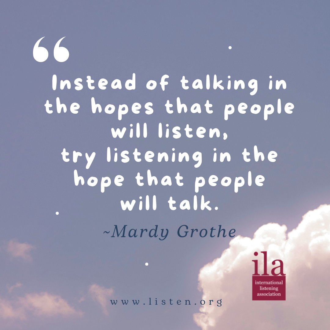 International Listening Association (@intlistening) on Twitter photo 