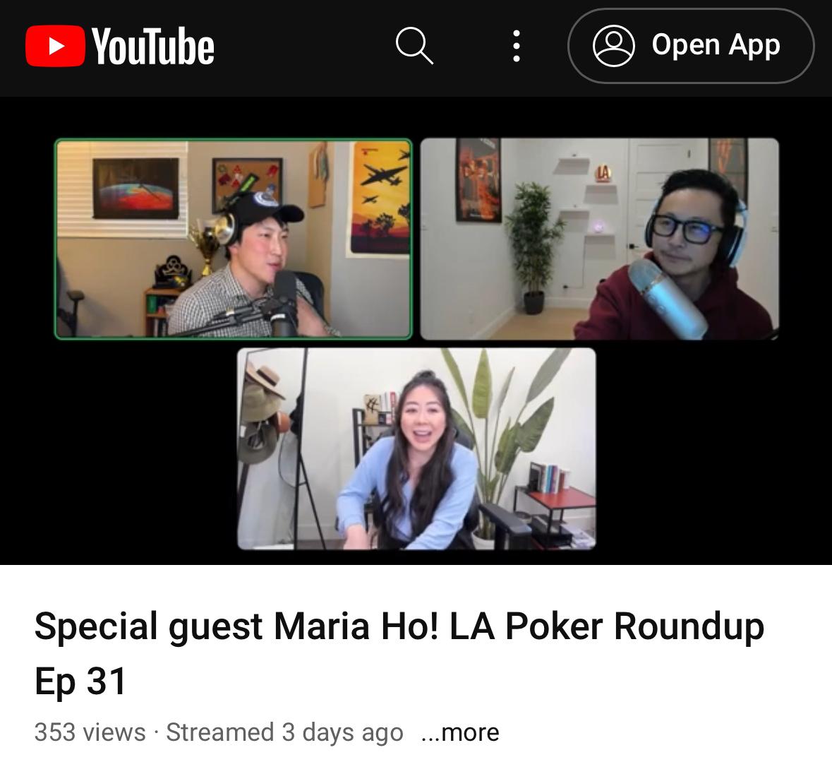 This is how I spent my time waiting for the flight home from Miami. I appreciate everything Maria has done for poker, women in poker & for my personal poker journey.  Looking forward to more great poker in LA. #friendofthepod
@LaPokerRoundup 
@TyDobbertin 
@kwansfull 
@MariaHo