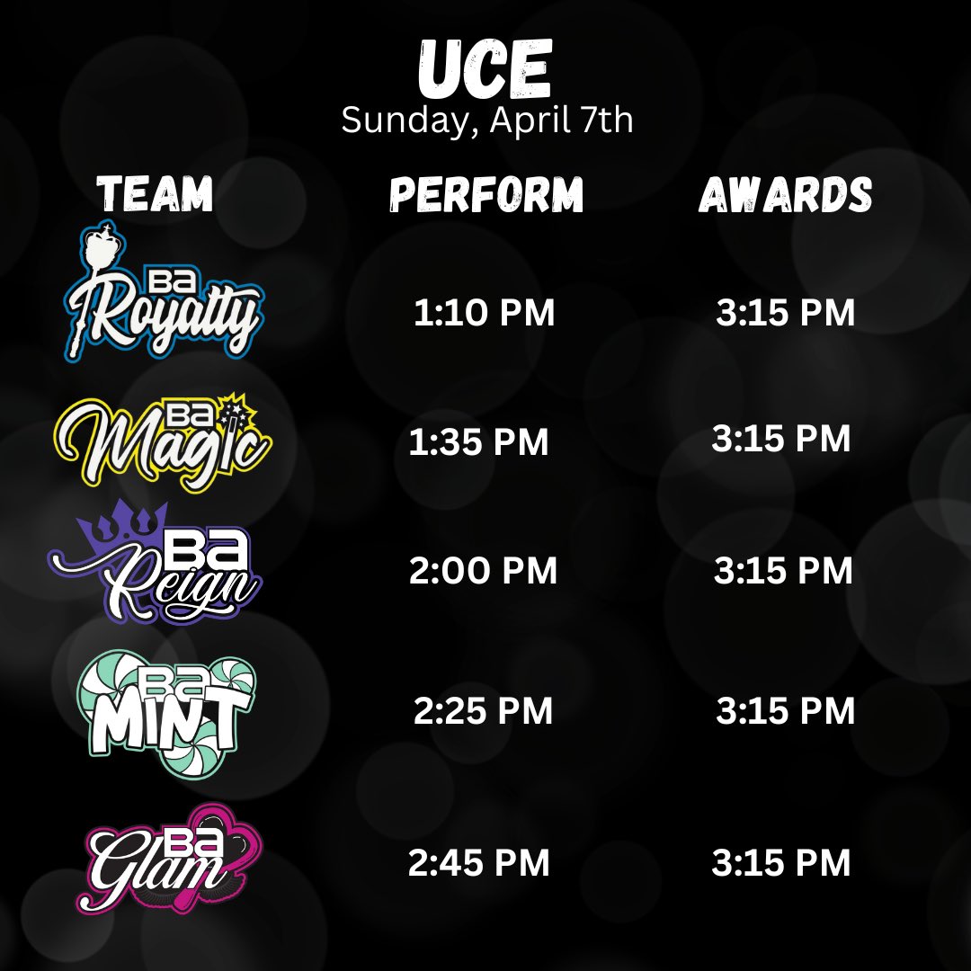 It’s day 2 of a dual event weekend at Sunshine Nationals! We can’t wait to see these Full Season teams finish the regular season #BAStrong at UCE! 🤩🅱️🅰️💪

#BrandonAllstars #BrandonStrong #BAWC #BAFamily #KnowOurName #WhoYouWith #Year29 #AllstarCheer #YouthSports #Bradenton