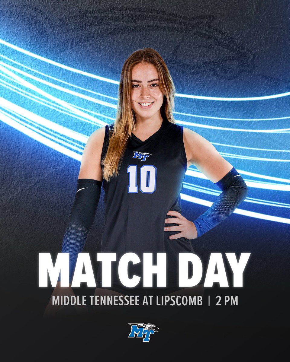 It’s Match Day! 💪 🆚 Lipscomb ⏰ 2 PM CT 📍 Nashville, TN #BLUEnited | #BetterInTheBoro