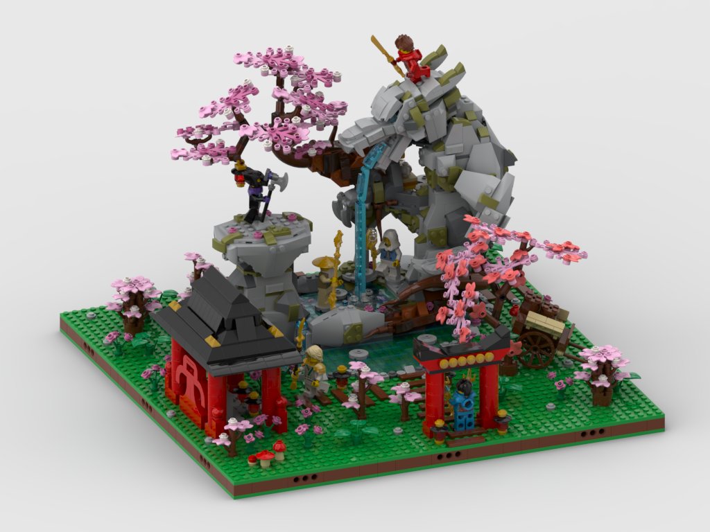 The set 71819 is one of the most beautiful sets released for ninjago in my opinion. His design is very creative and I had to make him his own special display. Instructions: tinyurl.com/5hes4c82 #Lego #Legodisplay #Lego71819 #LegoDragon #Lego71819display #Legomoc #set71819