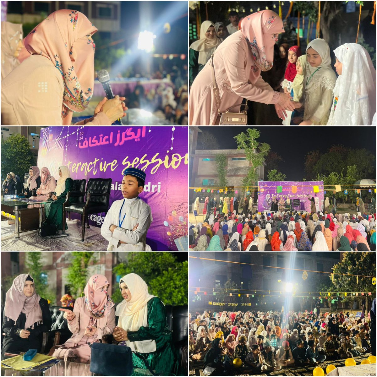 #EagersItikaf2024
Welcome of Dr Ghazala Hassan Qadri for Exclusive and interactive session with Eagers 🌟.