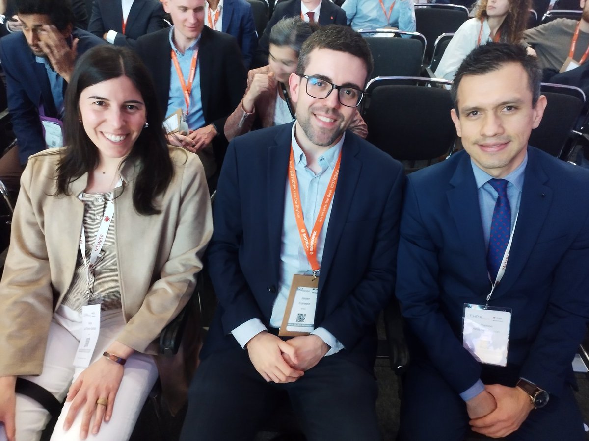 #Epeeps #EHRA2024 EHRA 2024 ECG competition about to start in Room 3!!!! Go Go Go team Spain!!! @EHRAPresident @aportasanchez @kasua @HenrikeHillmann @wedenskyeffect