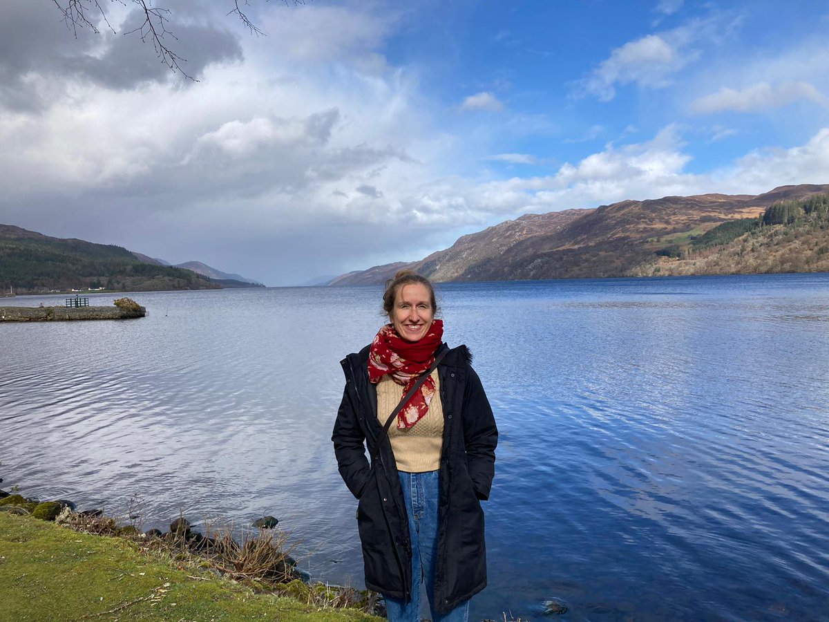 Despite the predictions, the sun came out today! ☀️#LochNess #Scotland #BookTwitter