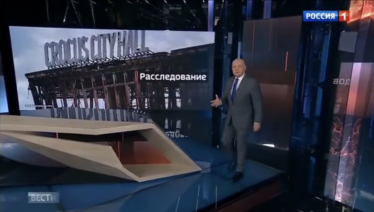 A report on Russian state TV tonight shows how determined the Russian authorities are to convince the public that Ukraine & the West were behind the Crocus City concert hall massacre. In Russia-1’s flagship news show ‘News of the Week’ a report showed interrogation videos of the…