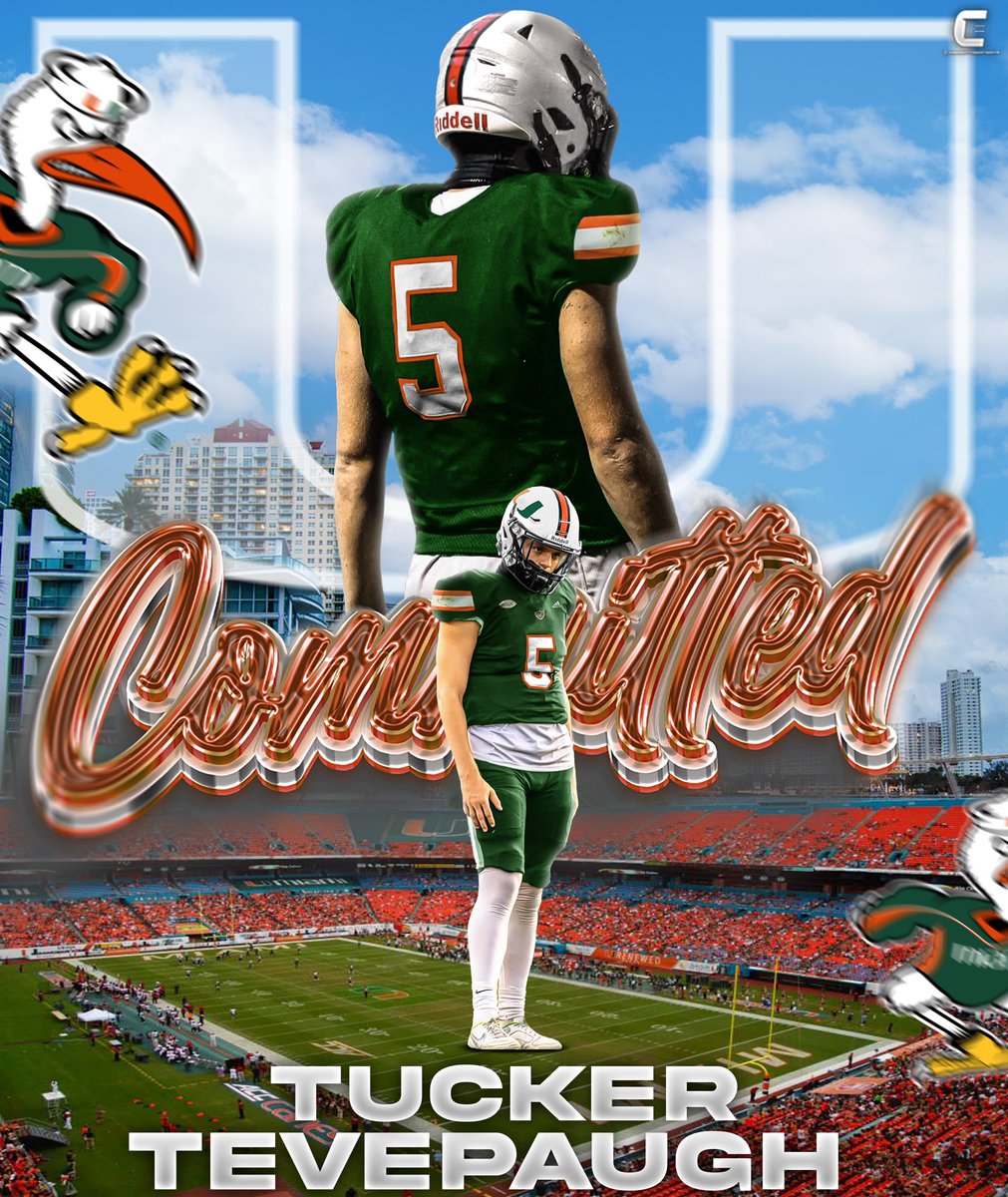 1000% COMMITTED to the 🙌💚🧡 @CoachFerras @CoachKalter @coach_cristobal @HKA_Tanalski @FentressKicking #ItsAllAboutTheU