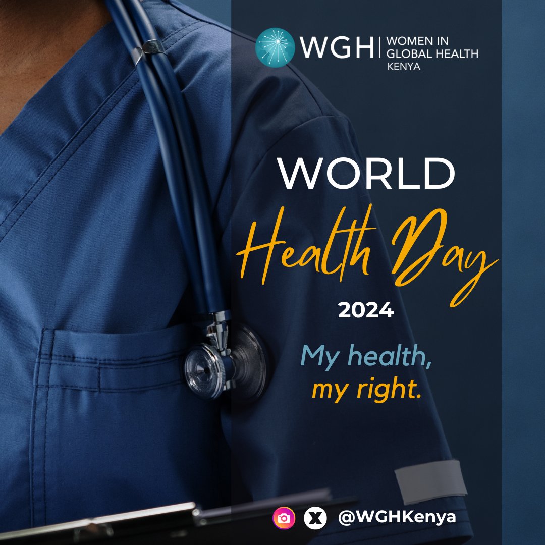 🌍✨On #WorldHealthDay, let's stand together for #MyHealthMyRight! Access to quality health services is not just a privilege but a fundamental human right. Join us in advocating for equitable healthcare, education, and a healthy environment for all. #HealthForAll