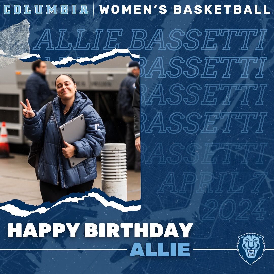 Happy birthday @ABassetti !! 🎉🎂 Thank you for motivating us everyday and always inspiring us to be our best 🩵🦁Have a great day! 🥳 #EDGE // #RoarLionRoar