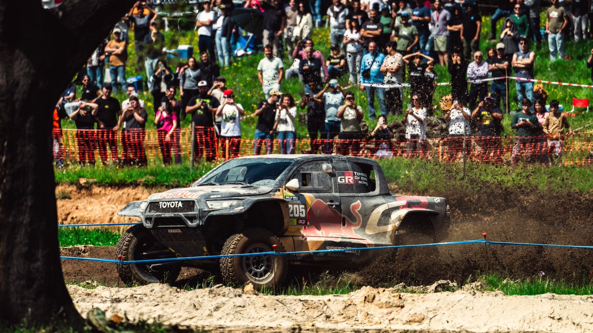 Lucas and Armand's victory was fantastic! Here are some snapshots capturing their epic stage. #TGR #TGRW2RC #NotJustForSport #ThatGRFeeling #Hilux #TeamHilux #Repsol #SpeedMax #bfgoodrich #bfgoodrichtires #RedBull #PneuStore