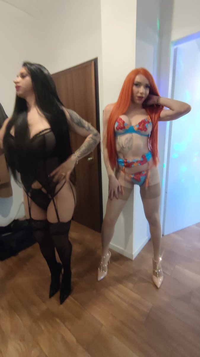 ALINE GOMES E BRIANNA CON FABRIZIO_STUDENT23 PRESTO SU PINKO TGIRLS