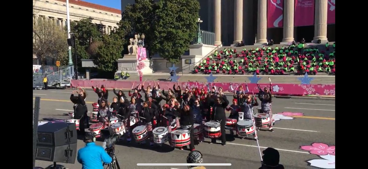 BatalaDC's tweet image. We’re extremely excited to be part of this year’s @cherryblossfest parade! Last time we joined in the celebration was 2017! So come out and see us live or tune in and catch us on tv… just make sure to stay until the end! 🌸🥁 #cherryblossom #dcparade #batalahey