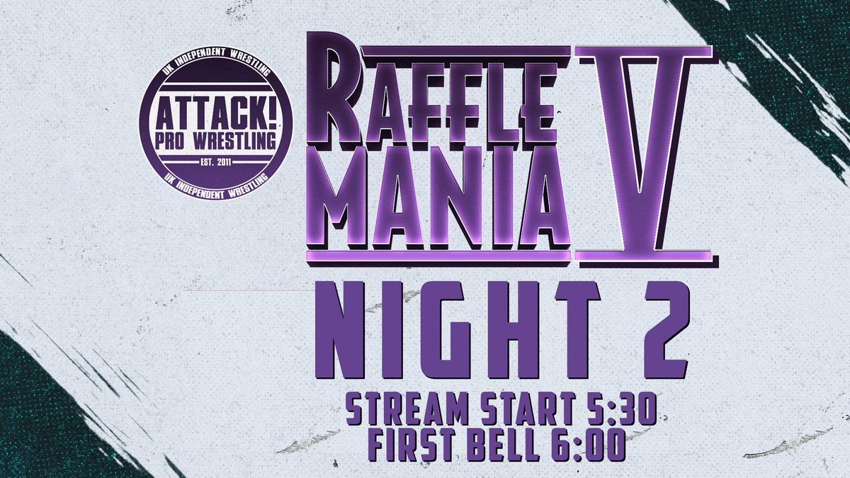 It's almost time for RAFFLEMANIA NIGHT 2. After our MEGA Night 1 we're back in Cardiff for a slightly earlier show @WalkaboutCardif! First Bell @ 18:00 Limited remaining 🎟️ on the door ! Can't join us? Check our FREE Live Stream 👇📺 youtube.com/live/w54SLWq6x…