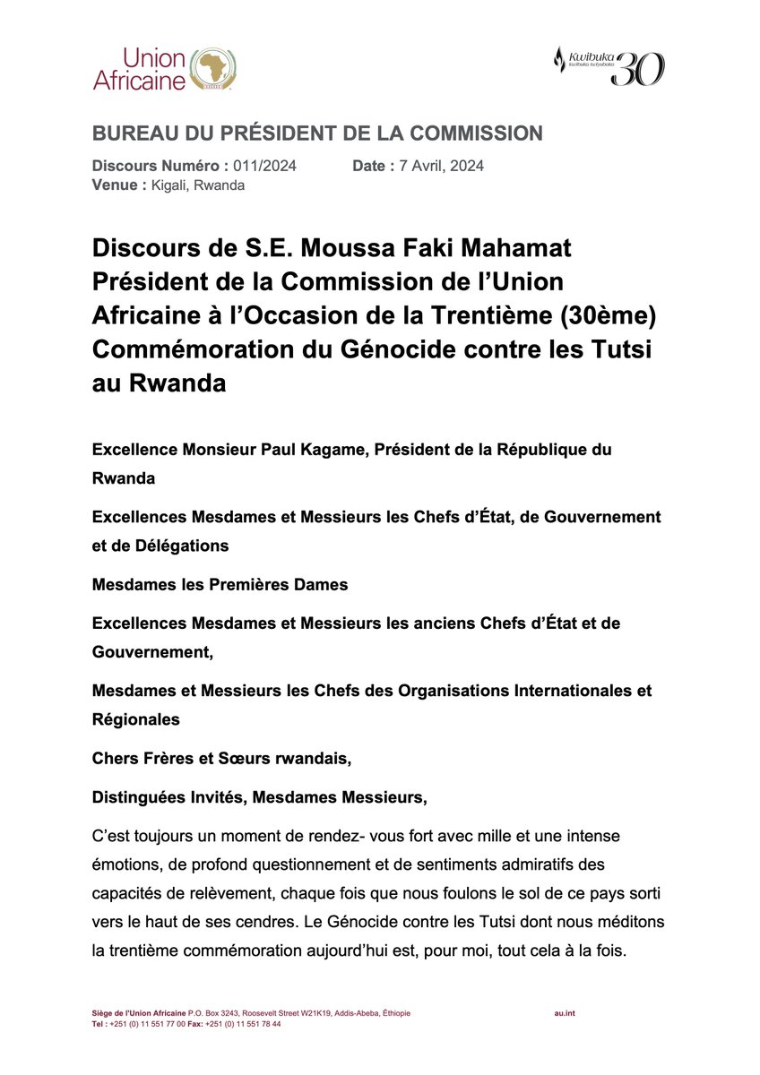 African Union tweet media