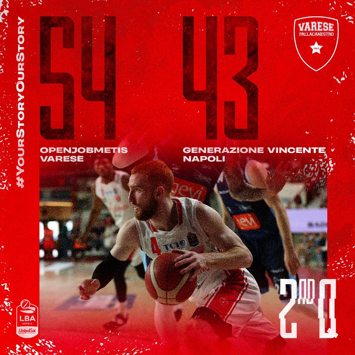 PallVarese's tweet image. Dopo 20’ di gioco siamo avanti nel risultato. Non molliamo biancorossi 💪

📊 13pts per Gabe, 11 per Moro

#VarNap #NoiSiamoVarese #YourStoryOurStory