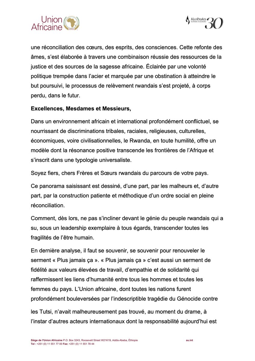 African Union tweet media