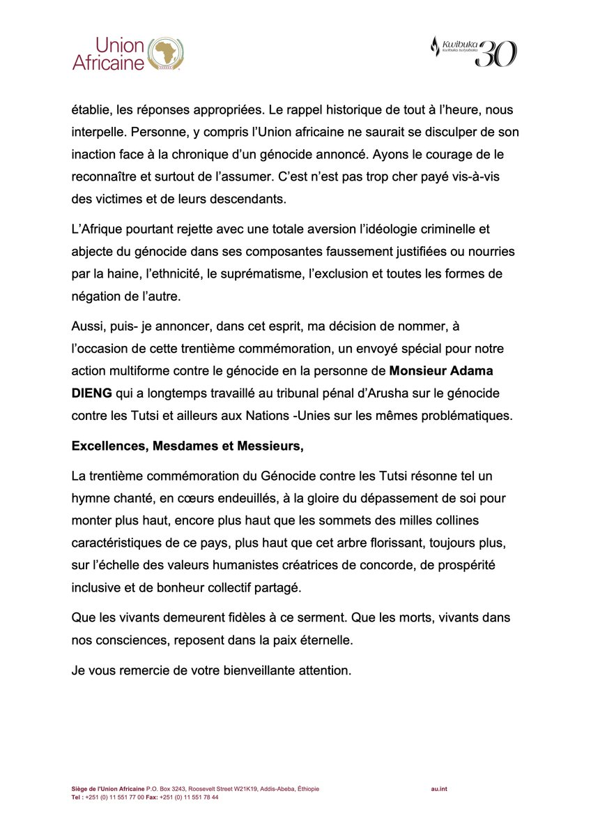 African Union tweet media