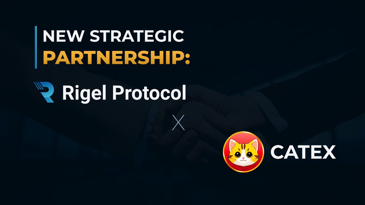 rigelprotocol's tweet image. 👁️#memecoins aren&apos;t left out!!!

🎠📷New partnership with, 
📷@catextoken, which strives to become the most beloved and successful project by adhering to all market standards and surpassing all indicators. 

 #Bitcoin📷 #AI #RGP #SOL #memecoin #Halving