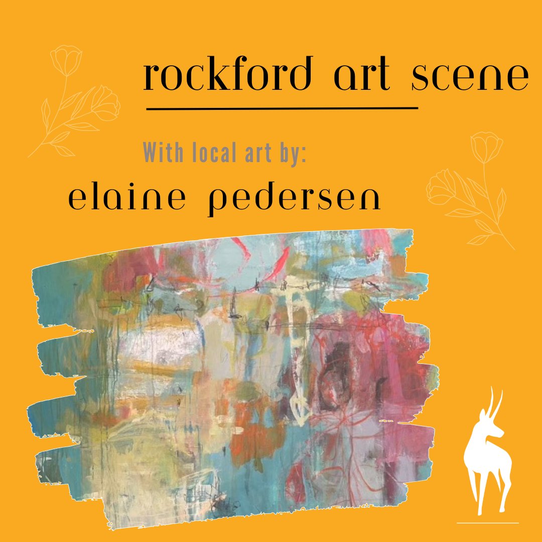 A variety of local artists, including Elaine Pedersen, will be showcasing their work at Tad More for a Rockford Art Scene event! Come by April 19 from 5-9 & April 20 from 4-9 to browse and support local art. #tmtailor #rockfordartscene #localart #artoffashion