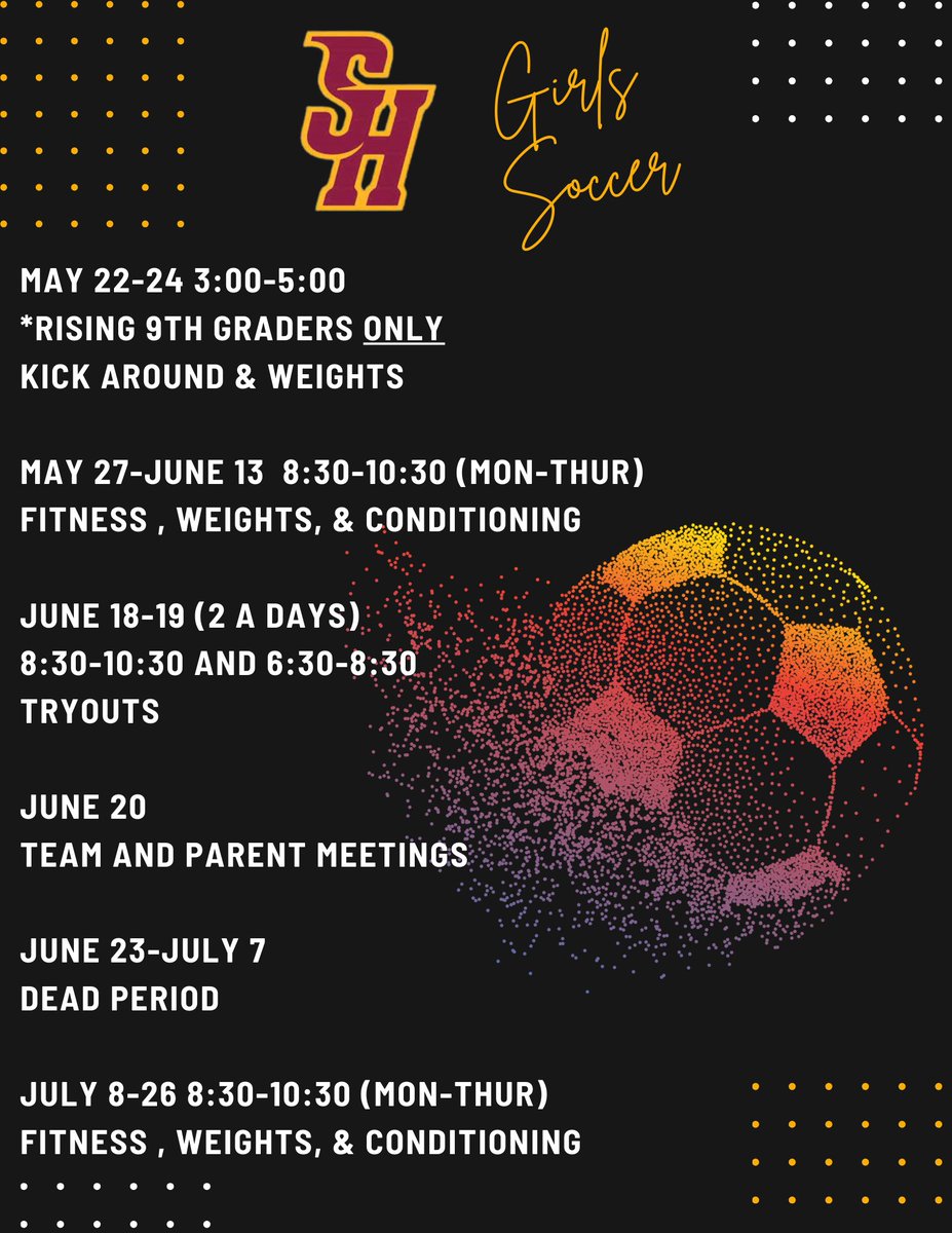 Science Hill Girls Soccer (@shtoppersgsoc) on Twitter photo **Updated Schedule** **Updated Schedule**