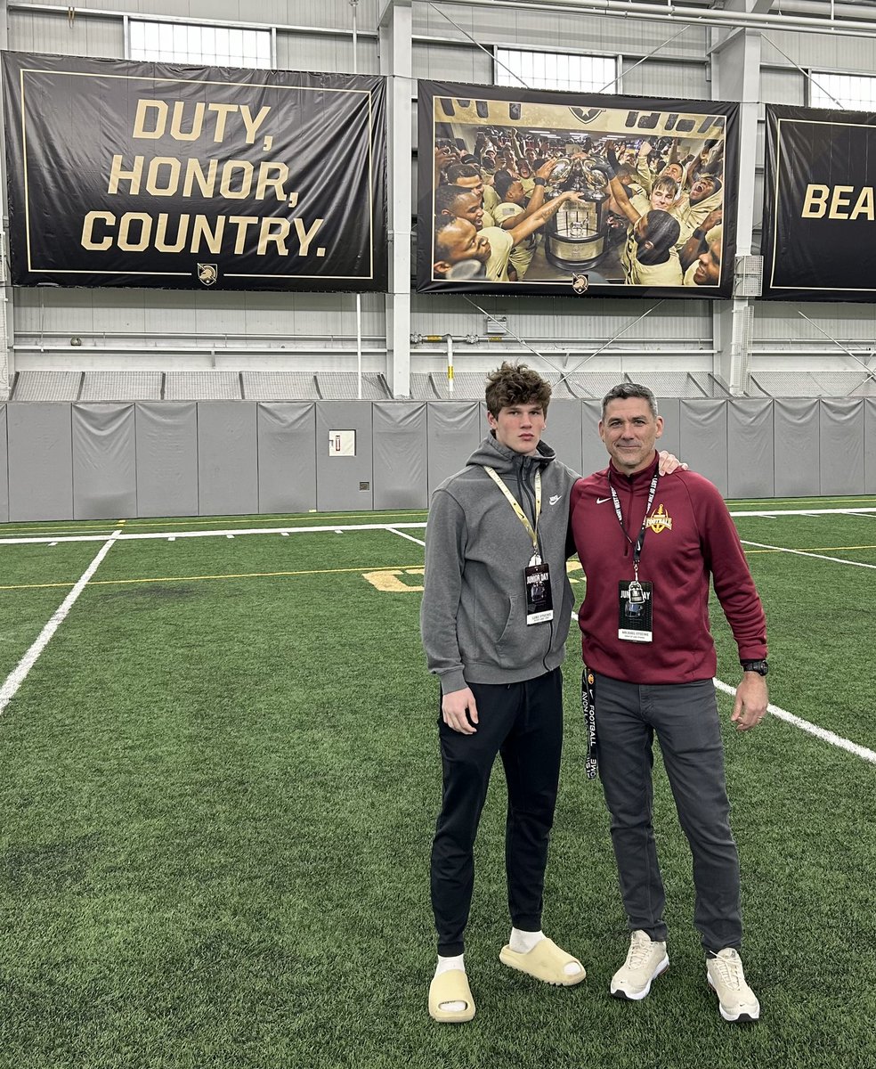 Luke Stuewe (@lukestuewe) on Twitter photo Had an Amazing visit to <a href="/ArmyWP_Football/">Army Football</a>‼️
Thank you <a href="/CoachJeffMonken/">Jeff Monken</a>
<a href="/CoachBPowers/">Blake Powers</a>
<a href="/coachkostelnik/">Matt K</a>
🏴☠️🏴☠️🏴☠️🏴☠️🏴☠️ Had an Amazing visit to <a href="/ArmyWP_Football/">Army Football</a>‼️
Thank you <a href="/CoachJeffMonken/">Jeff Monken</a>
<a href="/CoachBPowers/">Blake Powers</a>
<a href="/coachkostelnik/">Matt K</a>
🏴☠️🏴☠️🏴☠️🏴☠️🏴☠️