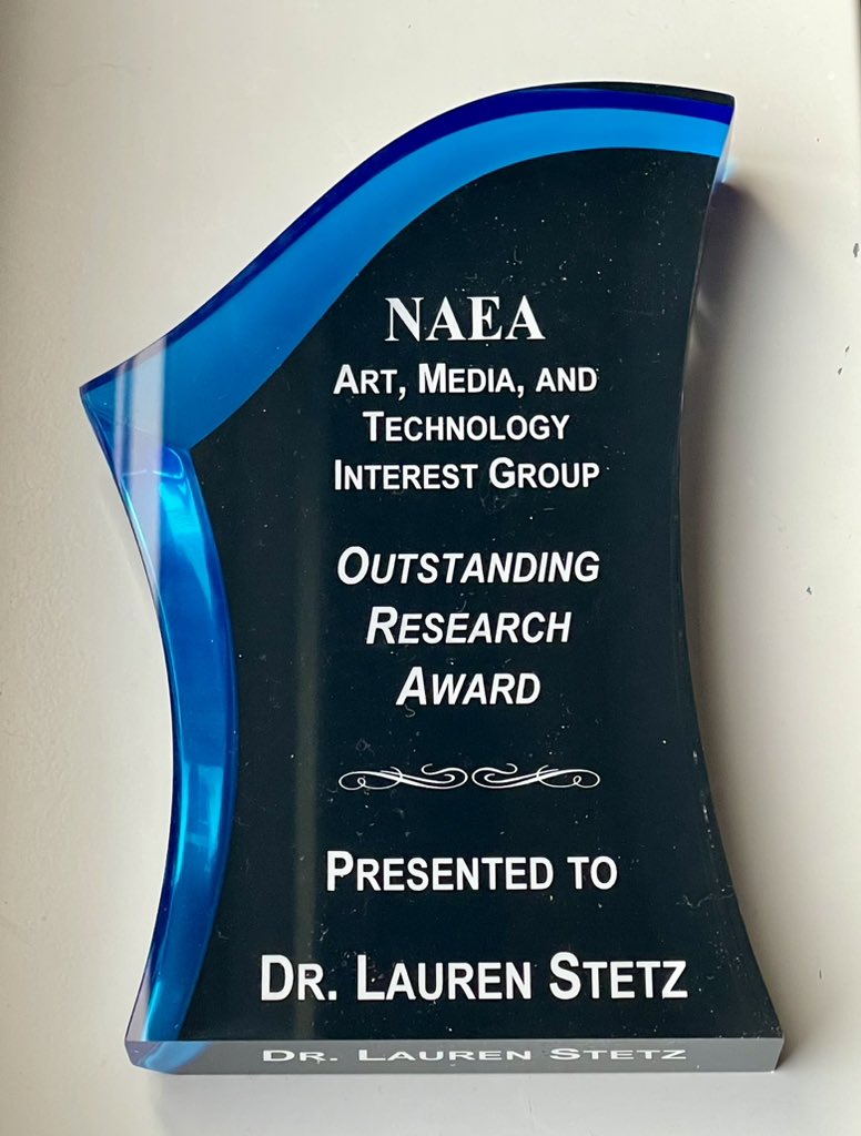 aetnaea's tweet image. Congratulations to Dr. Lauren Stetz, 2024 recipient of AMT’s Outstanding Research Award! We are in awe of your empowering research and appreciate you sharing your tremendous work with us! #NAEA24