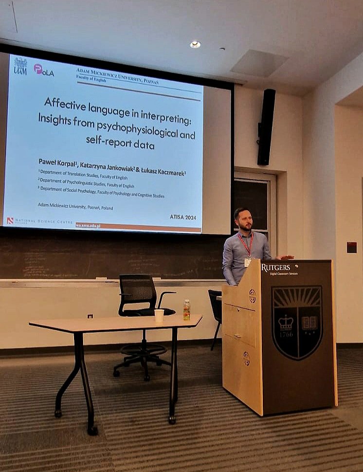 pawel_korpal's tweet photo. I was very happy to present the work of our team (thank you @katjankowiak and @LDKaczmarek!) at #ATISA2024Rutgers. Thank you to the National Science Centre, Poland (@NCN_PL) for funding the project!
@UAM_Poznan @WAUAMPOZNAN https://t.co/imQ5SoL94f