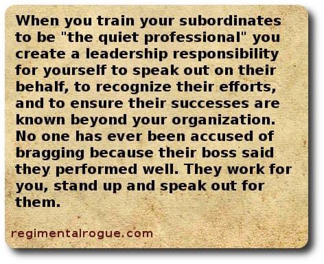 Leadership responsibility