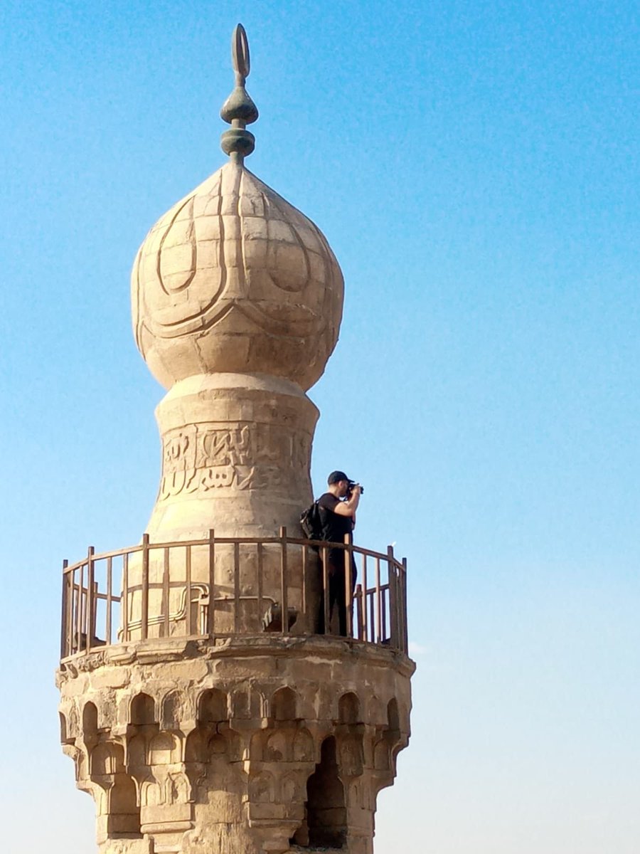 in cairo to continue my project of photographing mosques and islamic art around the world. climbing a minaret is much more difficult than i ever thought!