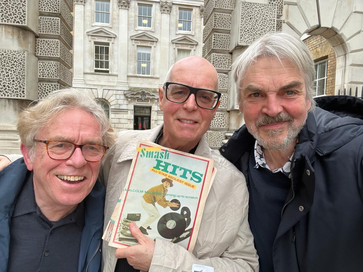 Mark Ellen and I have given Neil Tennant his Smash Hits exit interview forty years late. ⁦@WIYElondon⁩ podcast coming soon.