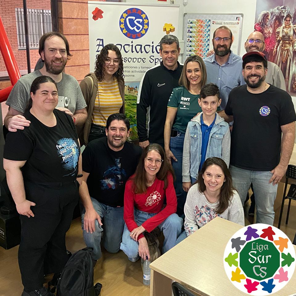 CarcassonneEs's tweet photo. ¡Celebrado el 6º torneo de #LigaCSSur! 👏
Los amigos de @JupiterJuegos #Sevilla nos han acogido en su estupenda tienda para disfrutar de un nuevo encuentro carcassonnero 😃. Gracias a ellos y a @DevirIberia por su apoyo ❤️.
Clasificación actualizada: https://t.co/Etf4jJiAH7 https://t.co/Pzp1slgF1A