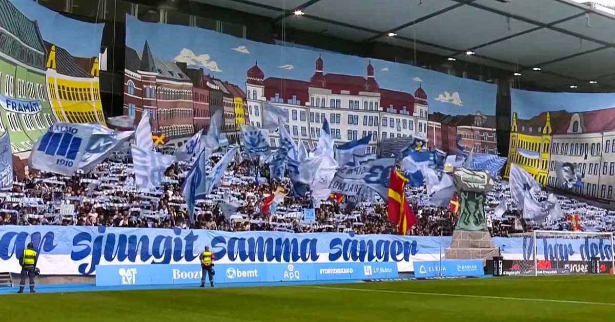 Löjligt fett tifo! 🩵