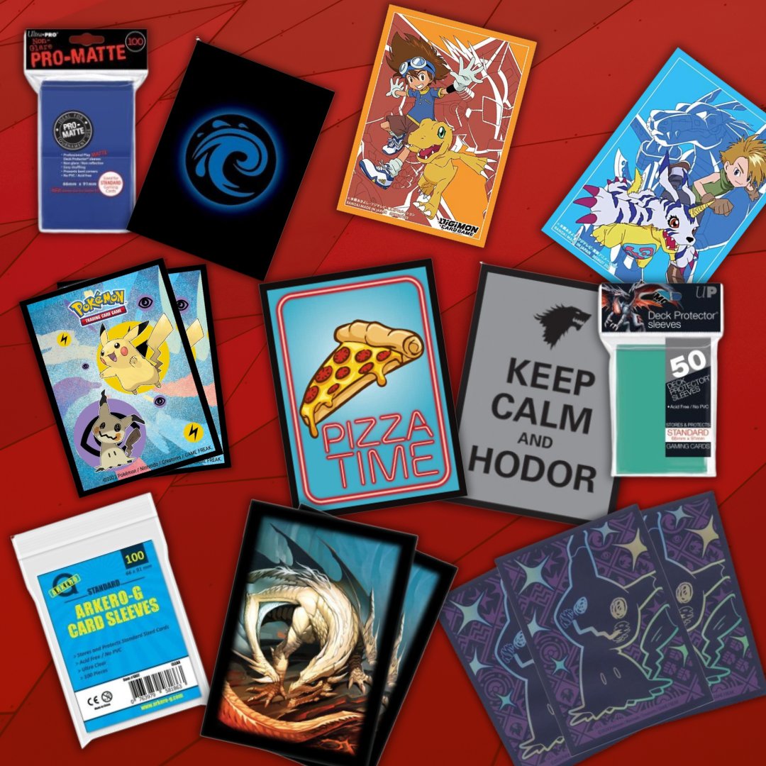 GatetotheGames's tweet image. Deine TCG-Karten verdienen die besten #Sleeves - und wir haben sie alle! 💫 Egal ob clear, in über 8 trendigen Farben oder mit über 100 coolen Motivdrucken, bei uns findest du die perfekten Sleeves für deine Cards. #TCG #CardProtection #gttg #cardsleeves
l8r.it/tlui