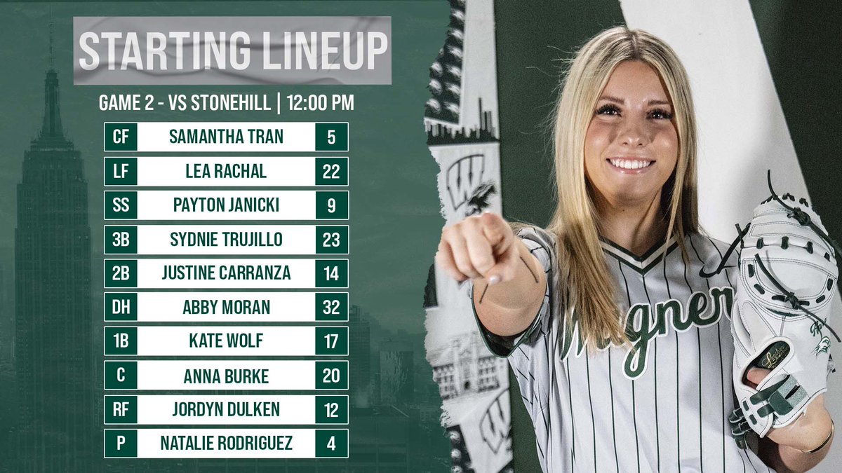 Lineup is set!