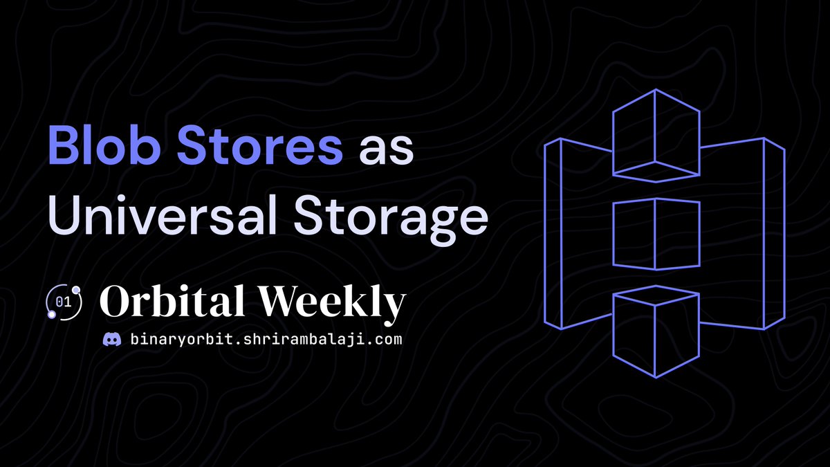 shrirambalaji's tweet image. we read about how blob stores (S3) can be a universal infrastructure backend, and discussed how this approach helps reduce cost upfront for startups, how S3's durability / reliability enable us all, and also some of the caveats of this approach.
(linked below)