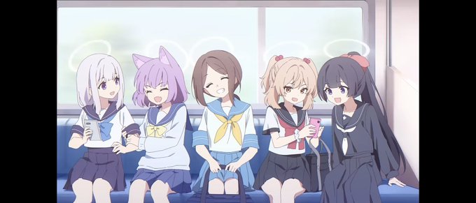 モブ生徒セーラー、全員かわいい#ブルーアーカイブ 