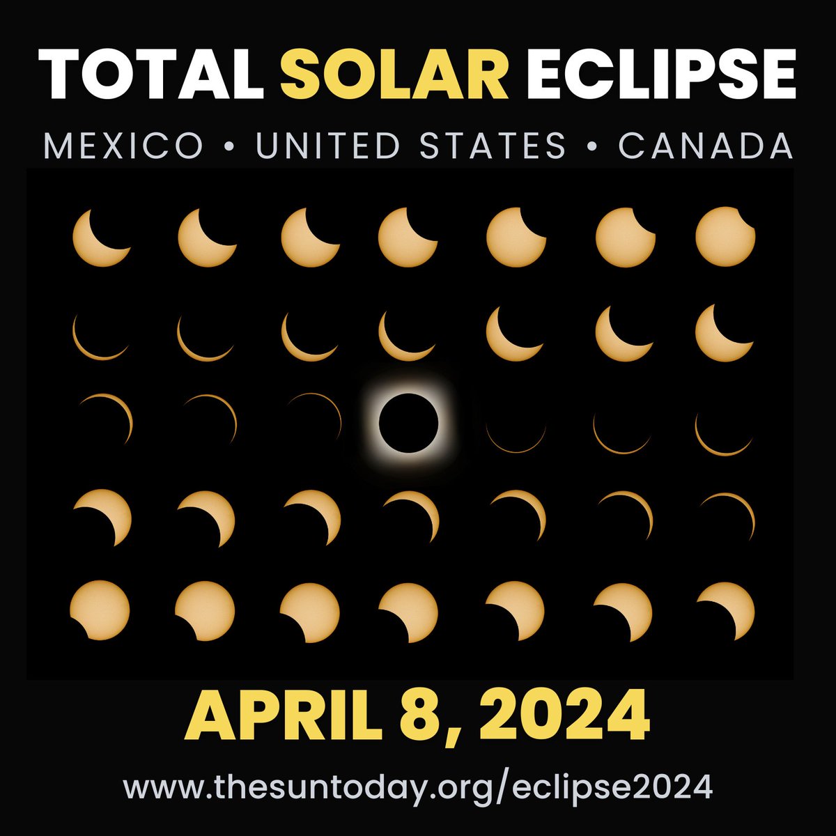 🌞🌚🌎 Are you ready for the Apr 8, 2024 total solar eclipse? Maybe you can make it to totality but what if the Sun is covered by clouds during totality? Or what if you can’t make it? There are some fun things to do during the partial eclipse. thesuntoday.org/eclipses-trans… 🤩🥳