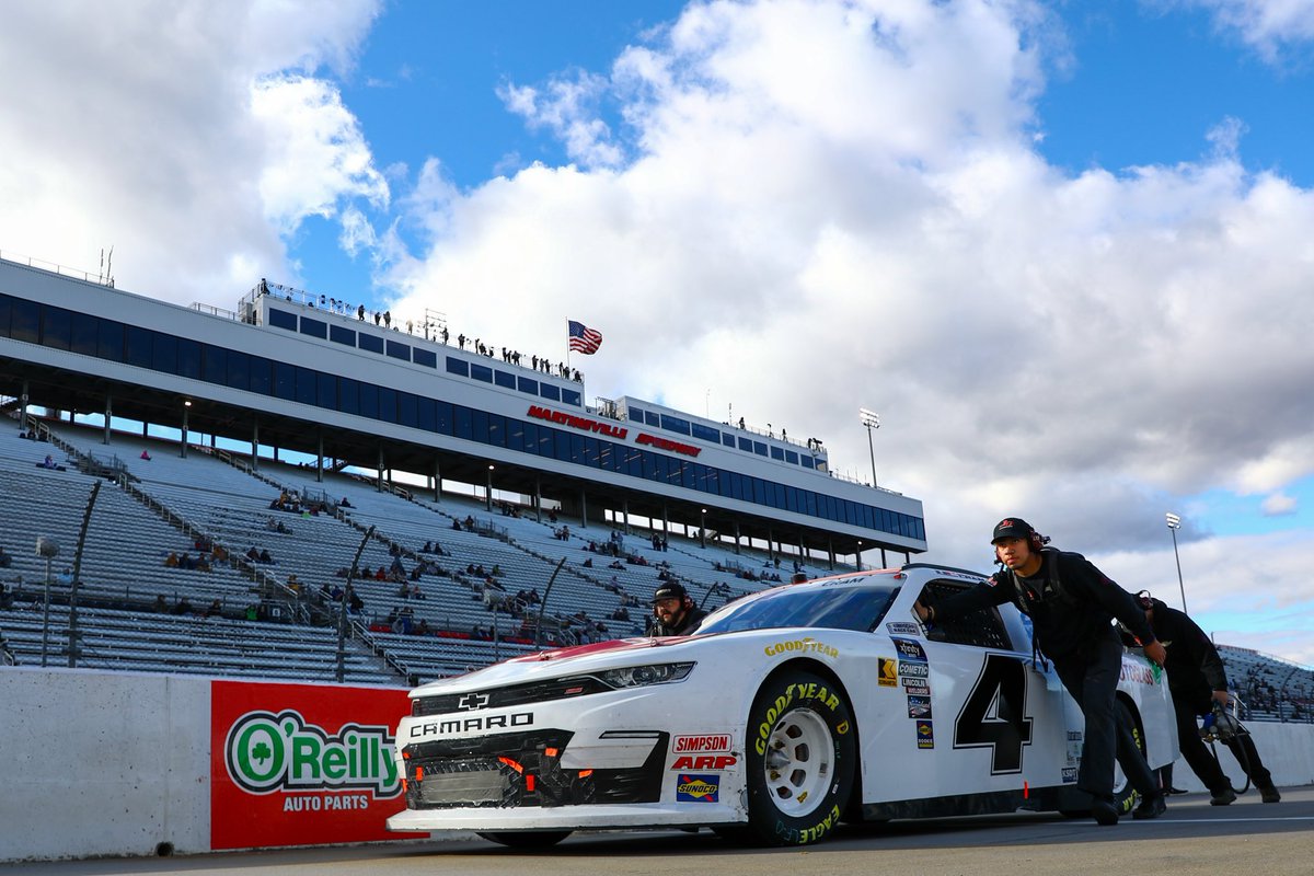 P24 in Martinsville last night! Ran most the race with brake problems but through attrition me and the whole @jdmotorsports01 team battled through to get our new season best finish! Proud of my team and ready for Texas this coming weekend! Huge thank you to Xpress Autoglass for…