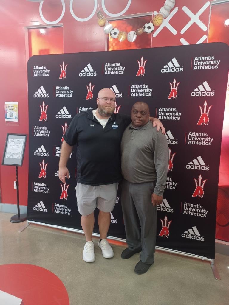 IMG in the building today👀