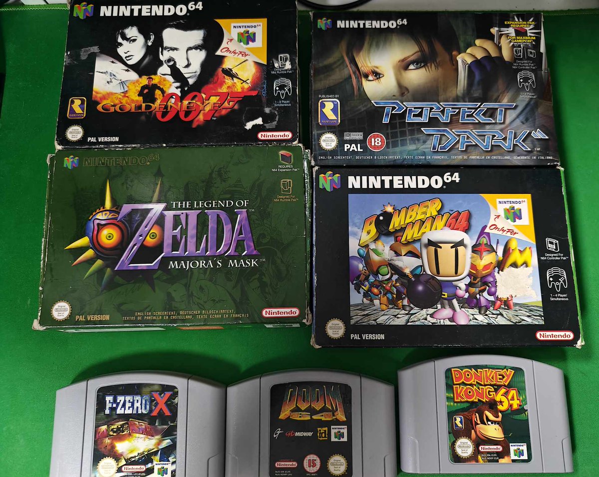 TzibuTwitch's tweet photo. Stuff that I unboxed on 6.4. stream.
#tzibu #twitchaffiliate #twitchtv #retro #twitch #unboxing #retrounboxing #n64 #nes #sega #megadrive #Sierra
1/4 https://t.co/pgjewcbOfg