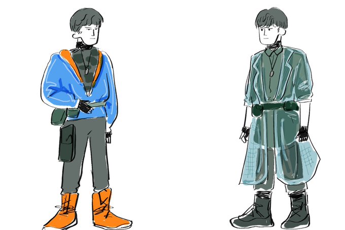 「blue coat gloves」 illustration images(Latest)