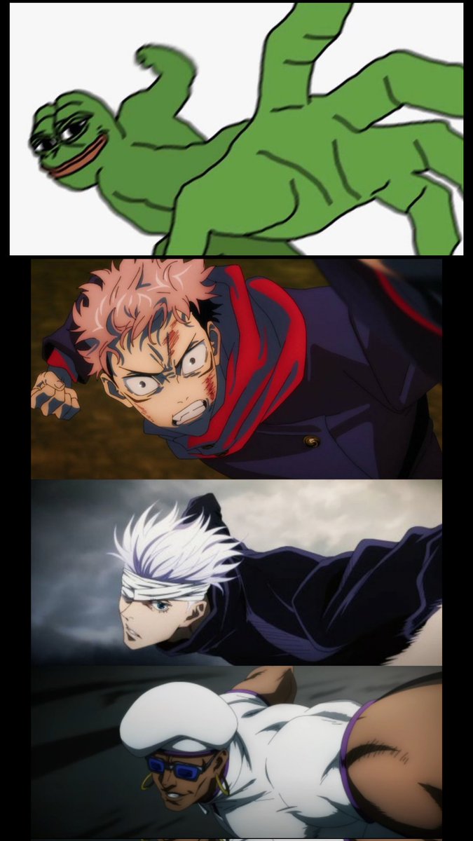 Looks like Season 4 might bring back the Kermit punch meme for some Black  Flashes.. #JJK256 #ShadzJK #JujutsuKaisen256