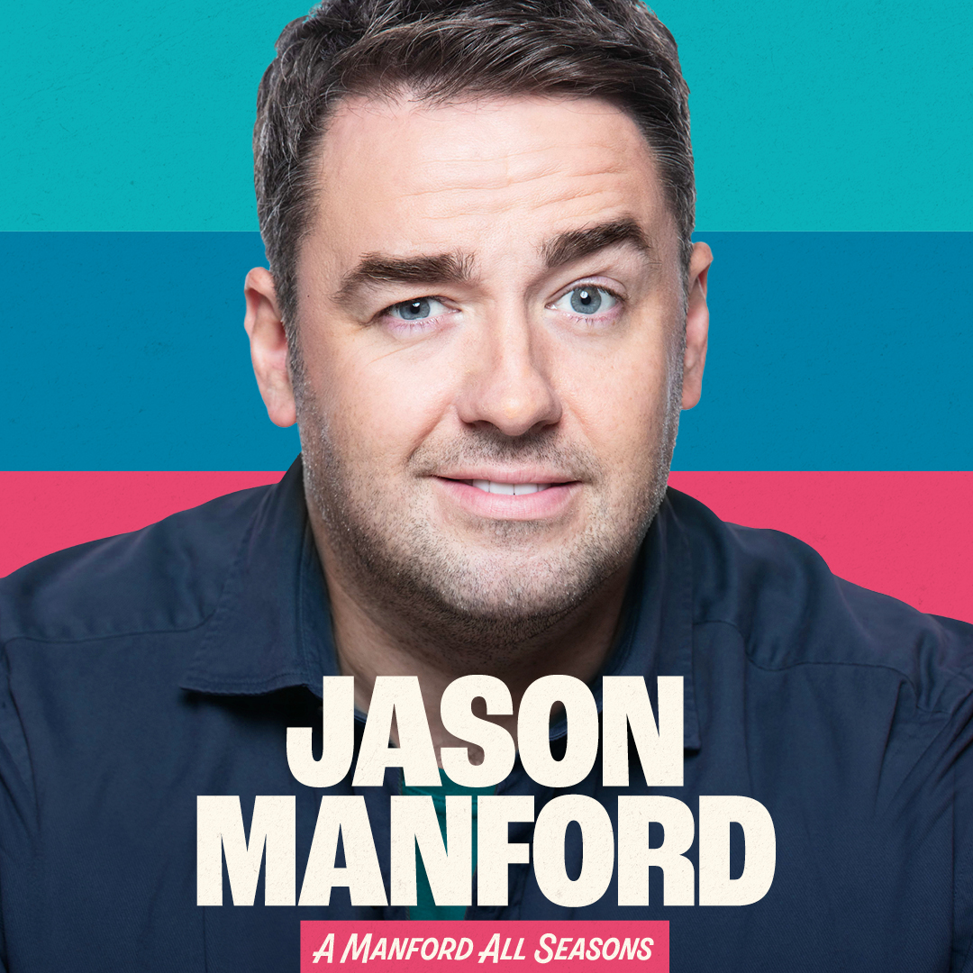😆 A Manford All Seasons is Jason Manford’s latest comic offering that will feature his iconic expert observational comedy and is sure to be comic gold. 📅 22 November. 🎟️ bit.ly/3TKJ6r9