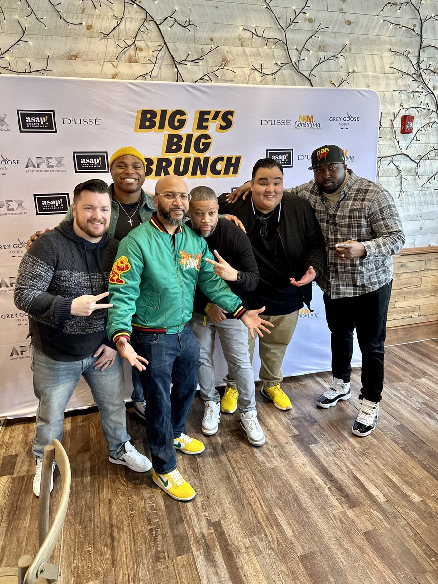 #BigEsBigBrunch @MalcolmMuscle @AndreasHale @CeeHawk @AdrianRadio93 @StatGuyGreg