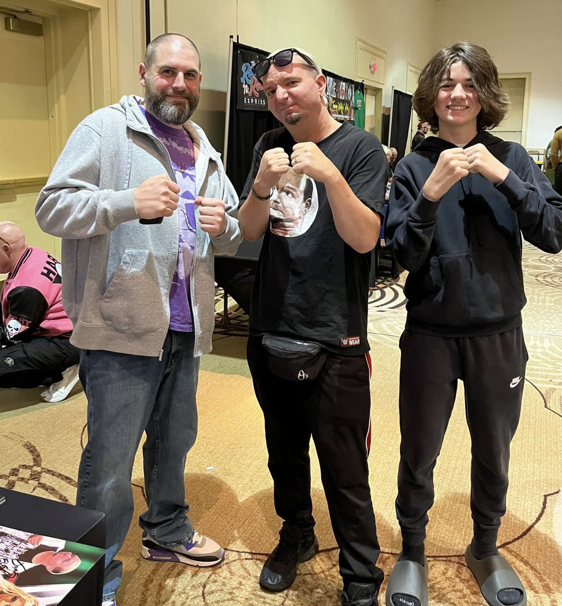 Enjoyed meeting #Wrestling fans at #wrestlecon this past #WrestleManiaXL weekend . #WrestleMania .