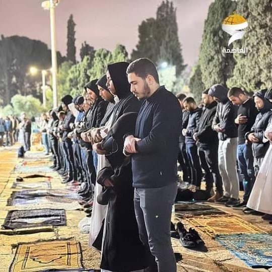 💔🇵🇸 Prayer from al Masjid al Aqsa for 27th night of Ramadan.